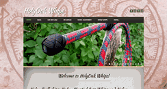 Desktop Screenshot of holyoak-whips.com